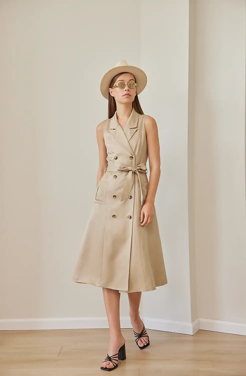 שמלת מון כפתורים