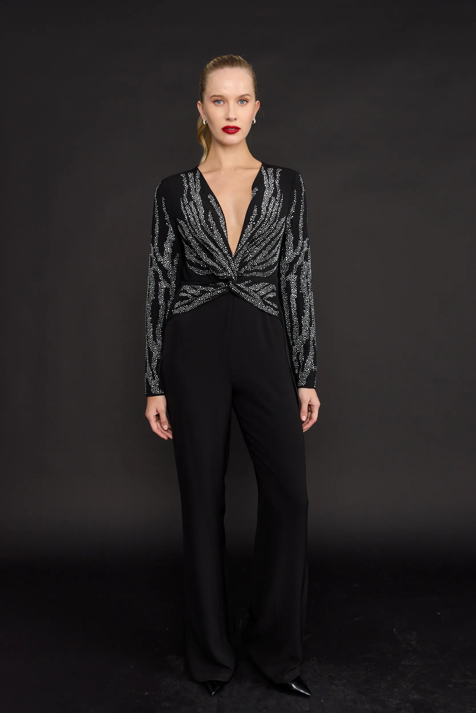 אוברול קשר אלסטי אבנים