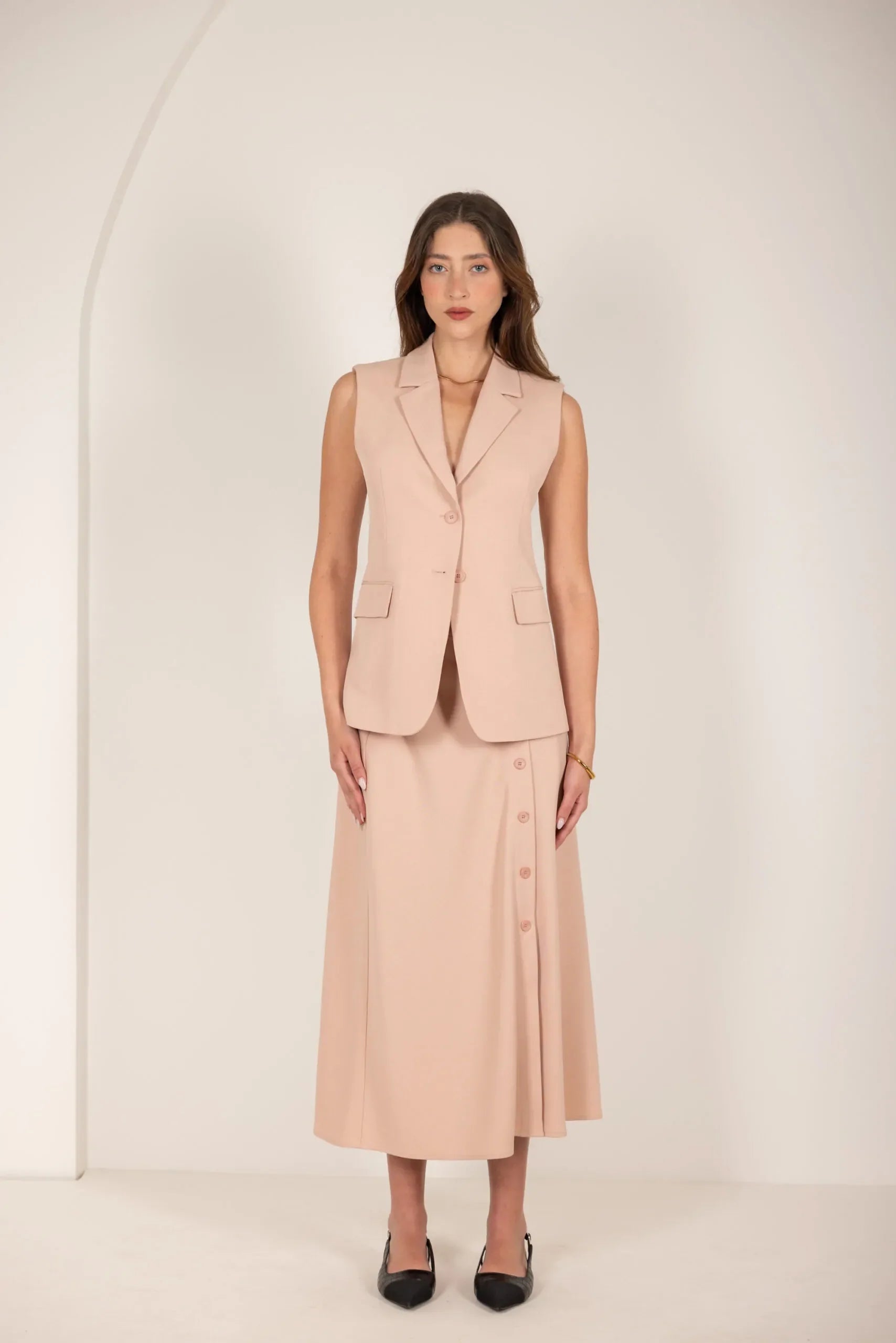 חצאית מידי קפלים