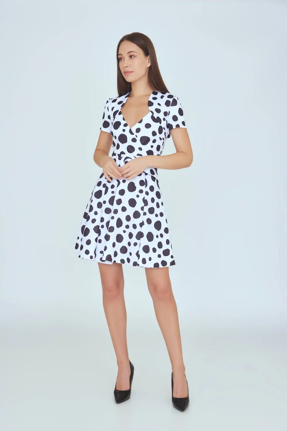 שמלת סט נקודות