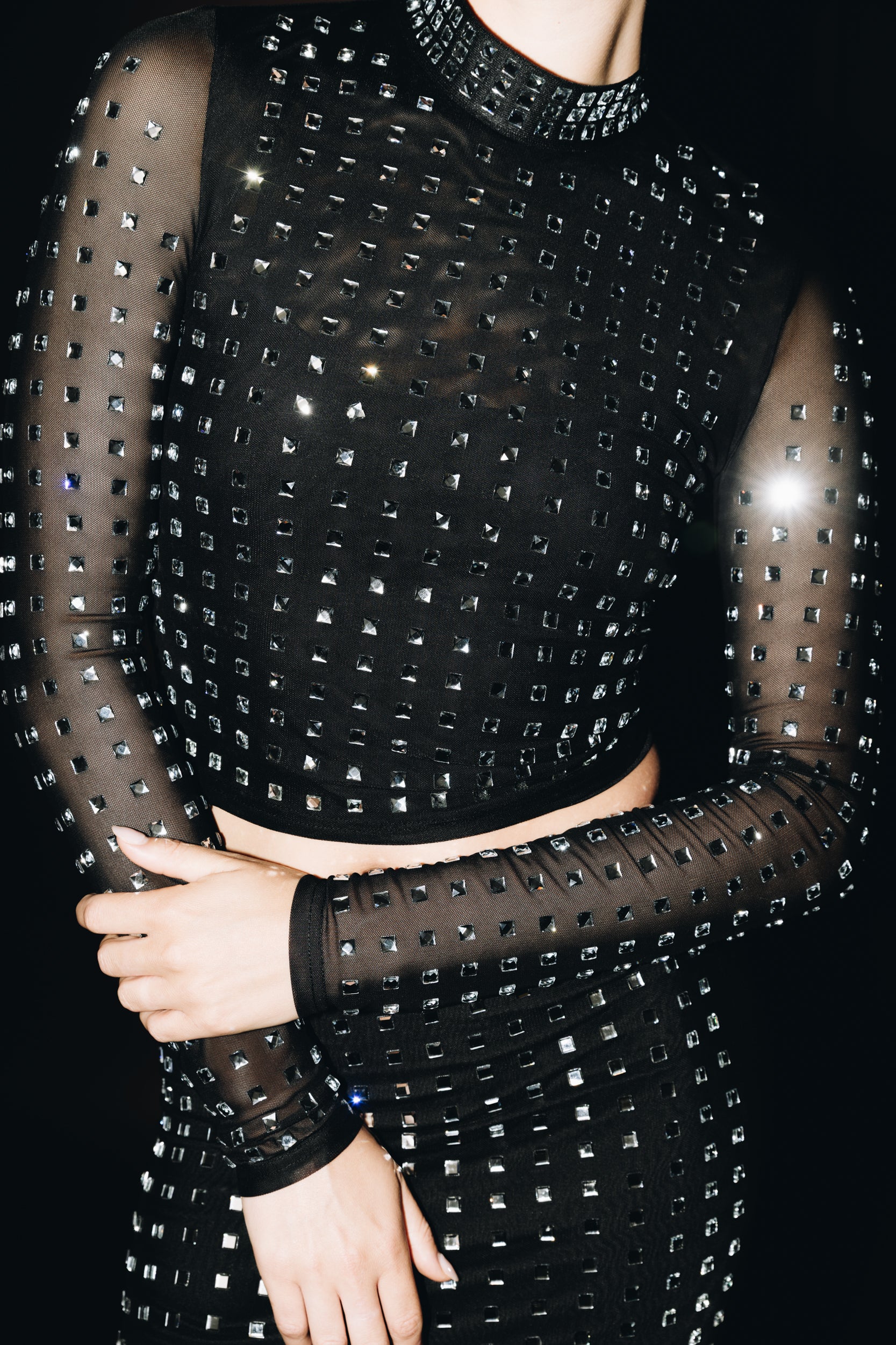 חצאית רזיל יהלומים