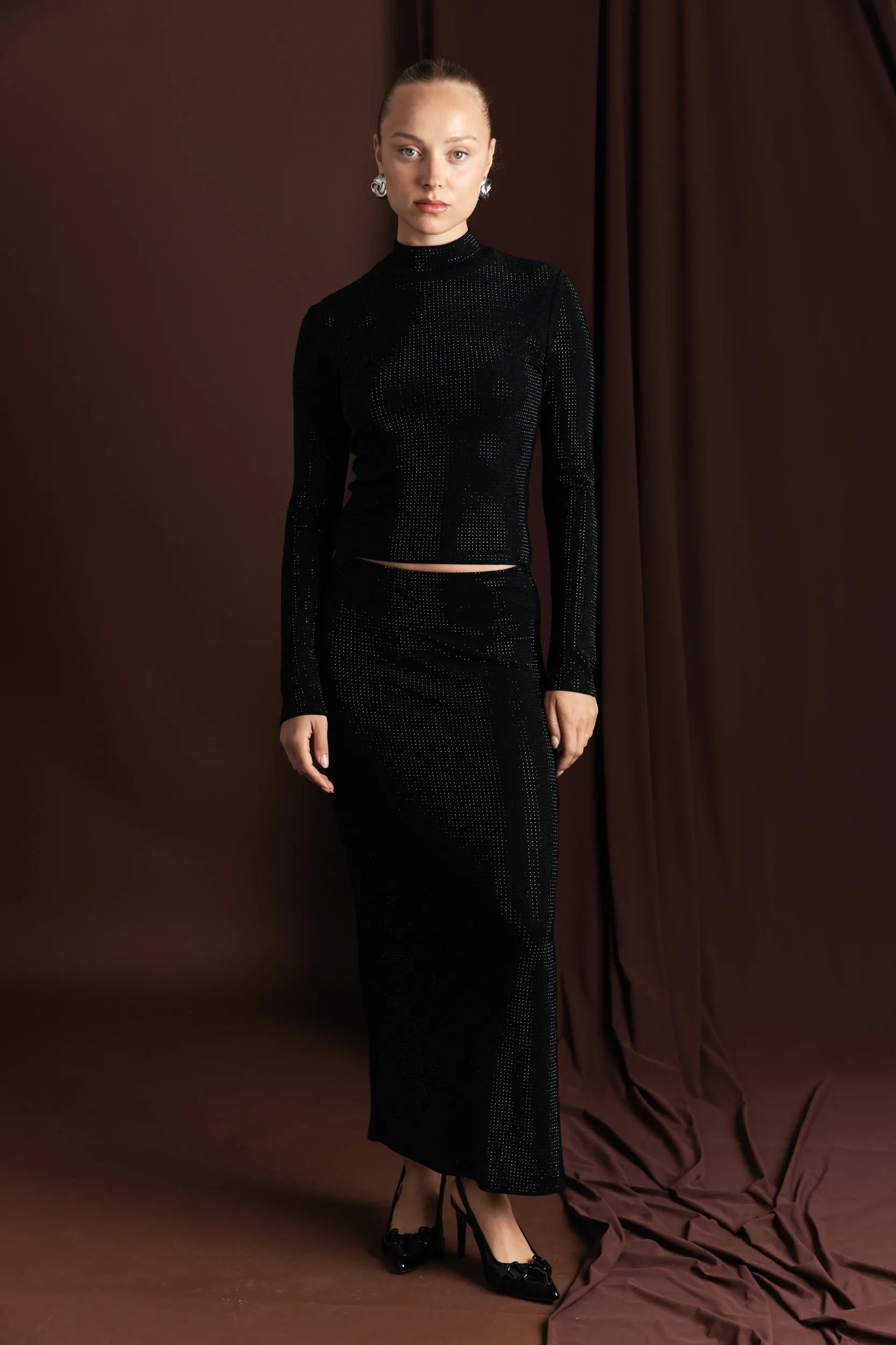 חולצה קריסטלים