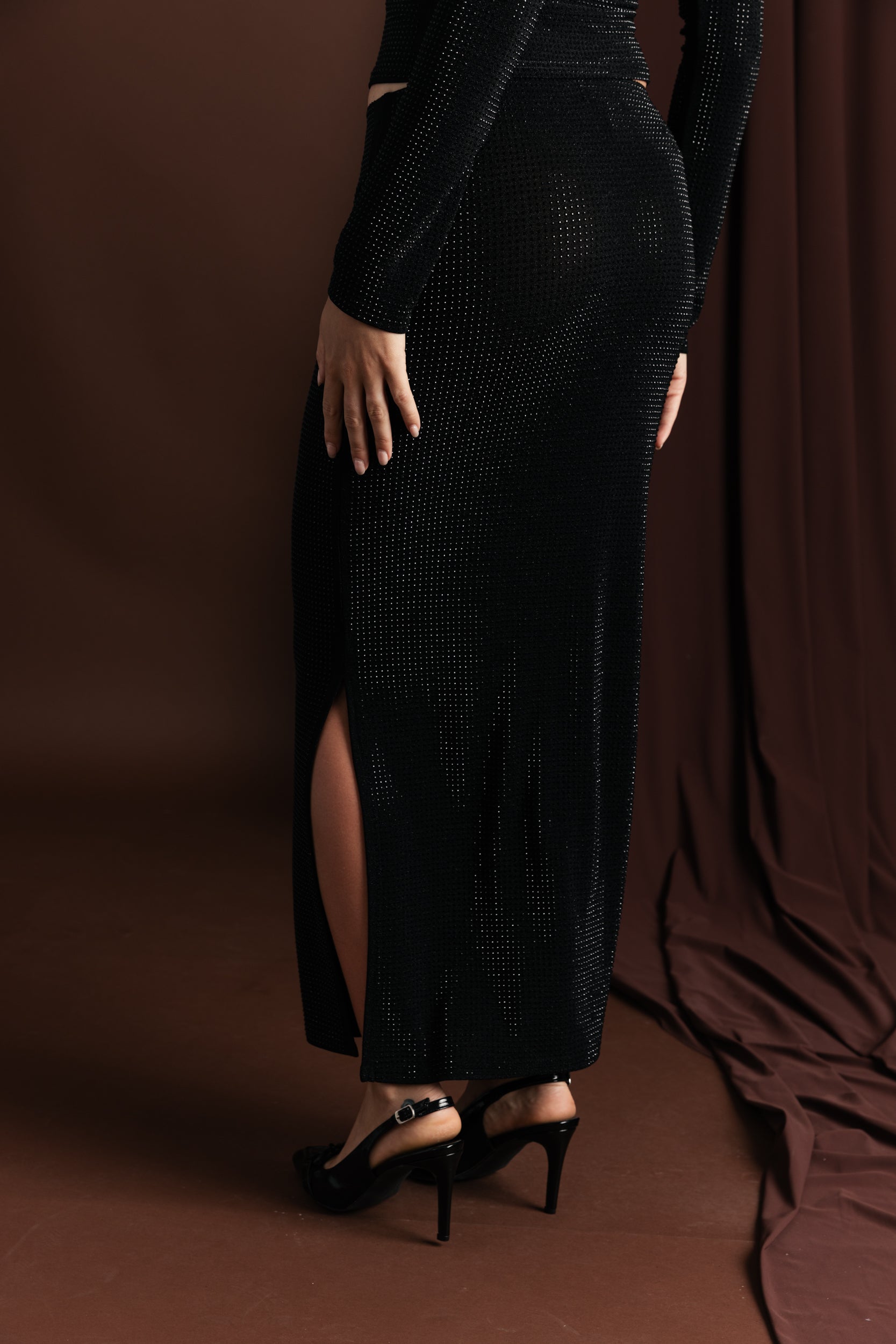 חצאית קריסטלים