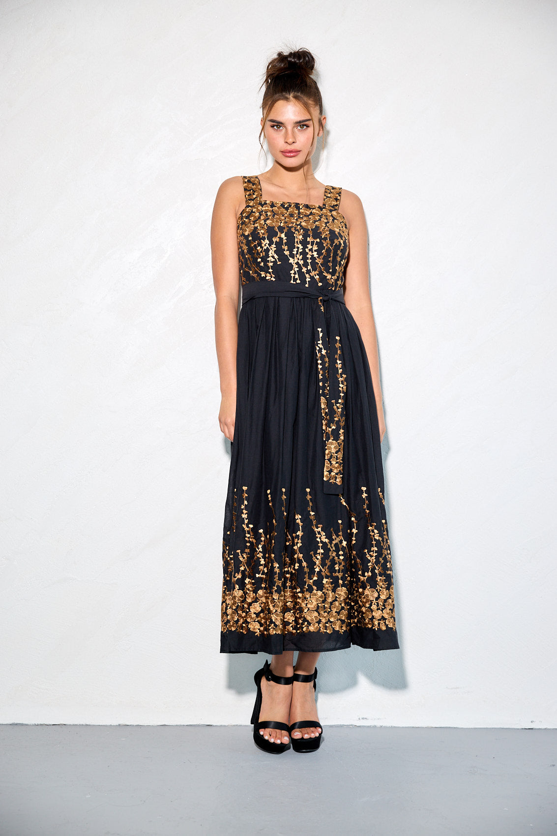 שמלת מקסי פרחים