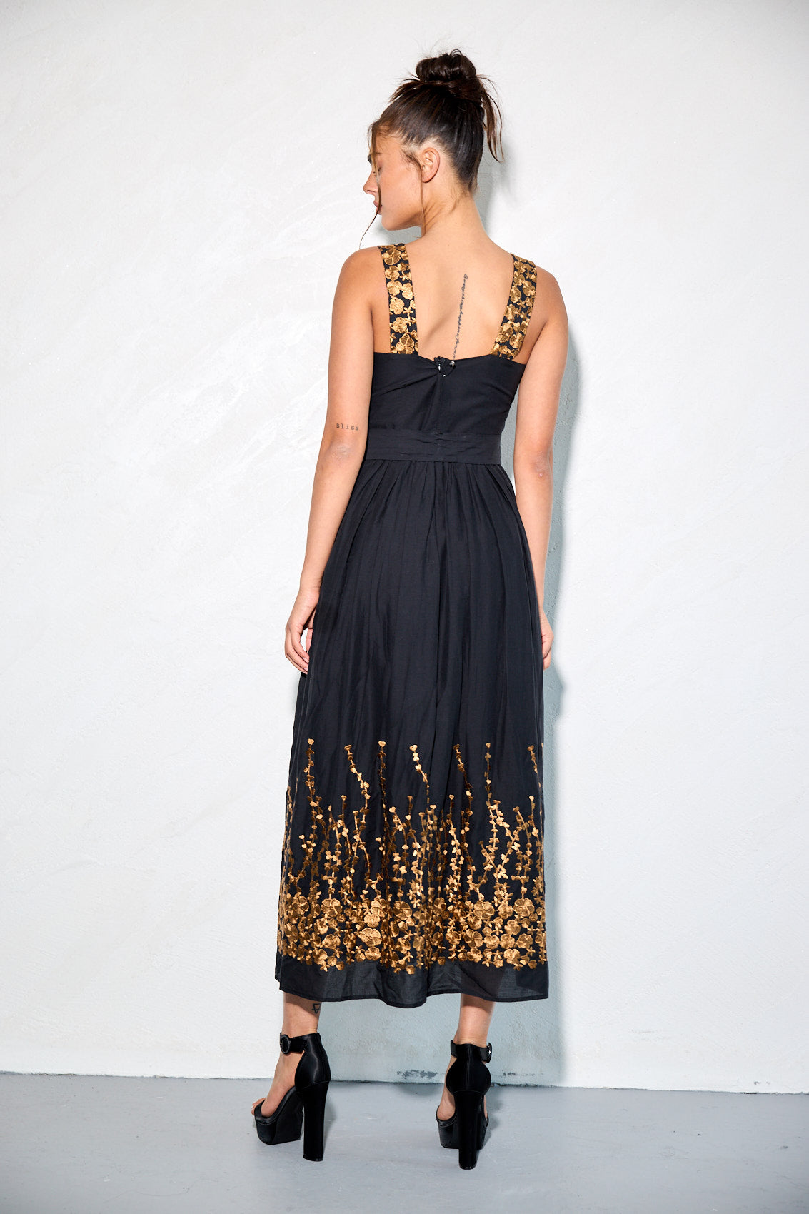 שמלת מקסי פרחים