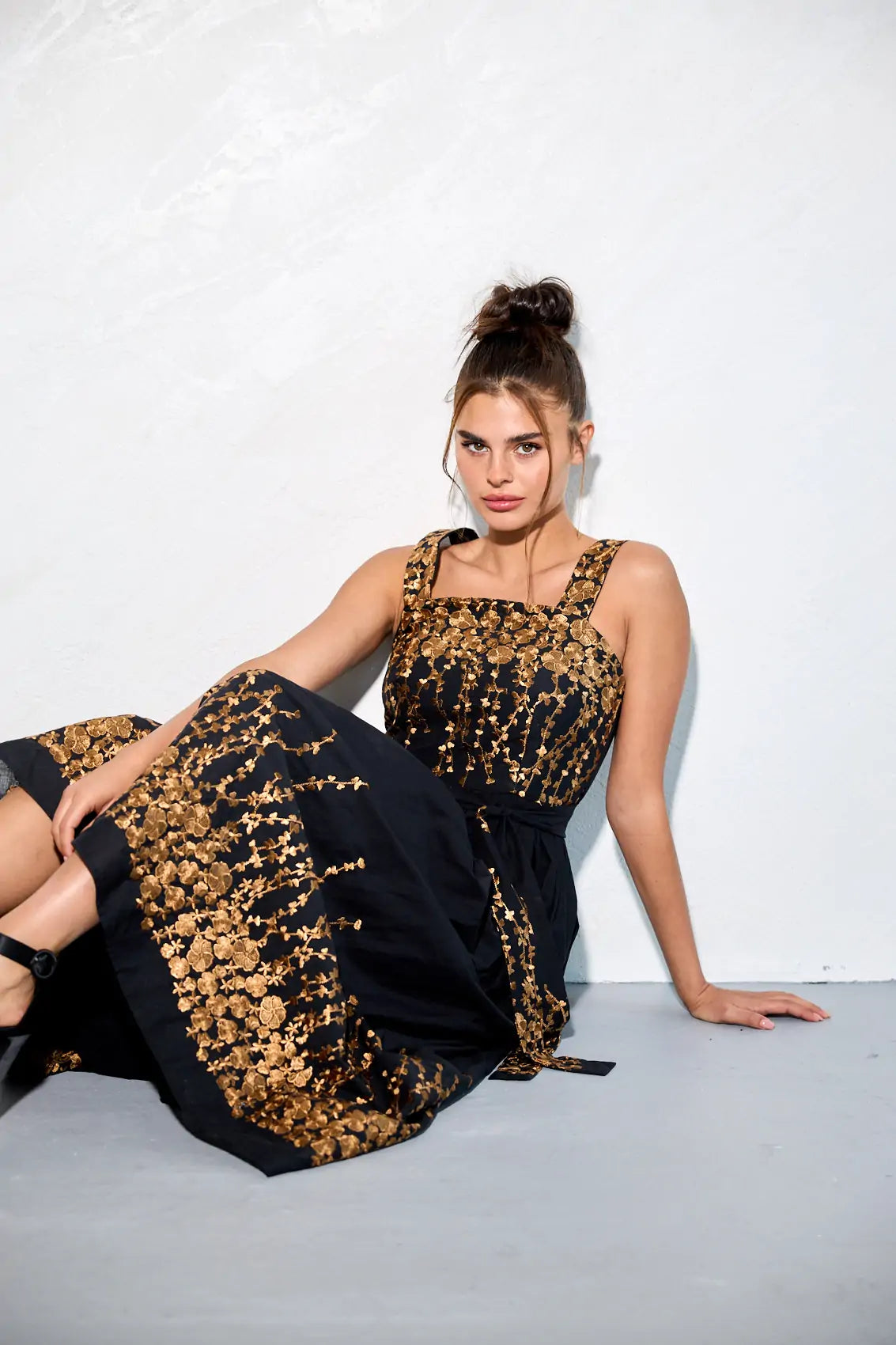 שמלת מקסי פרחים