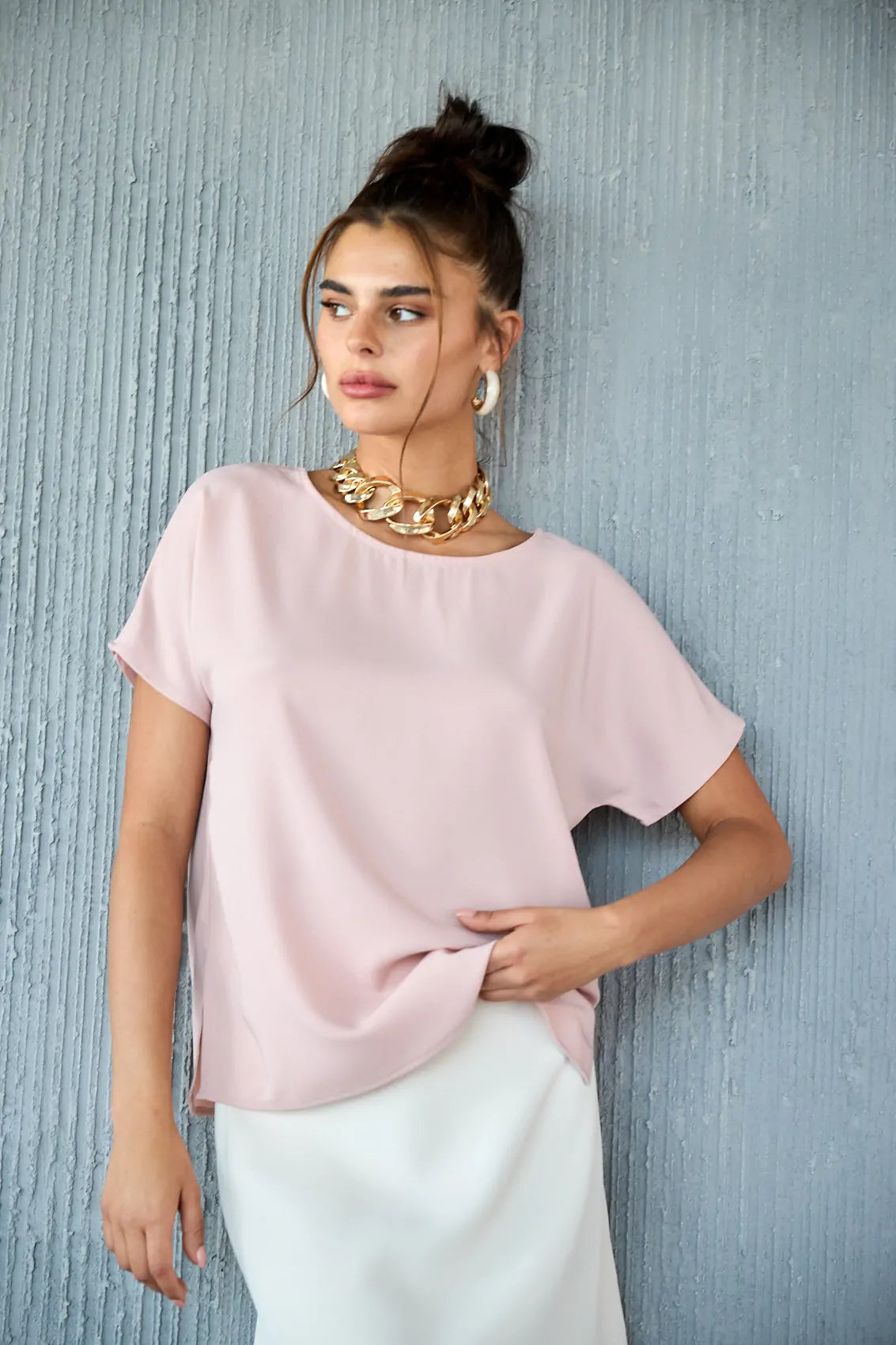 חולצה שרוול קימונו