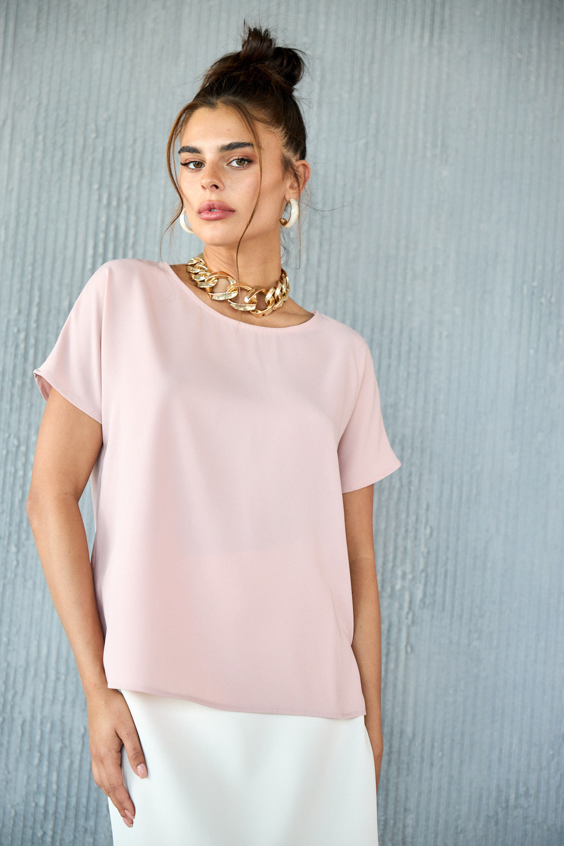 חולצה שרוול קימונו