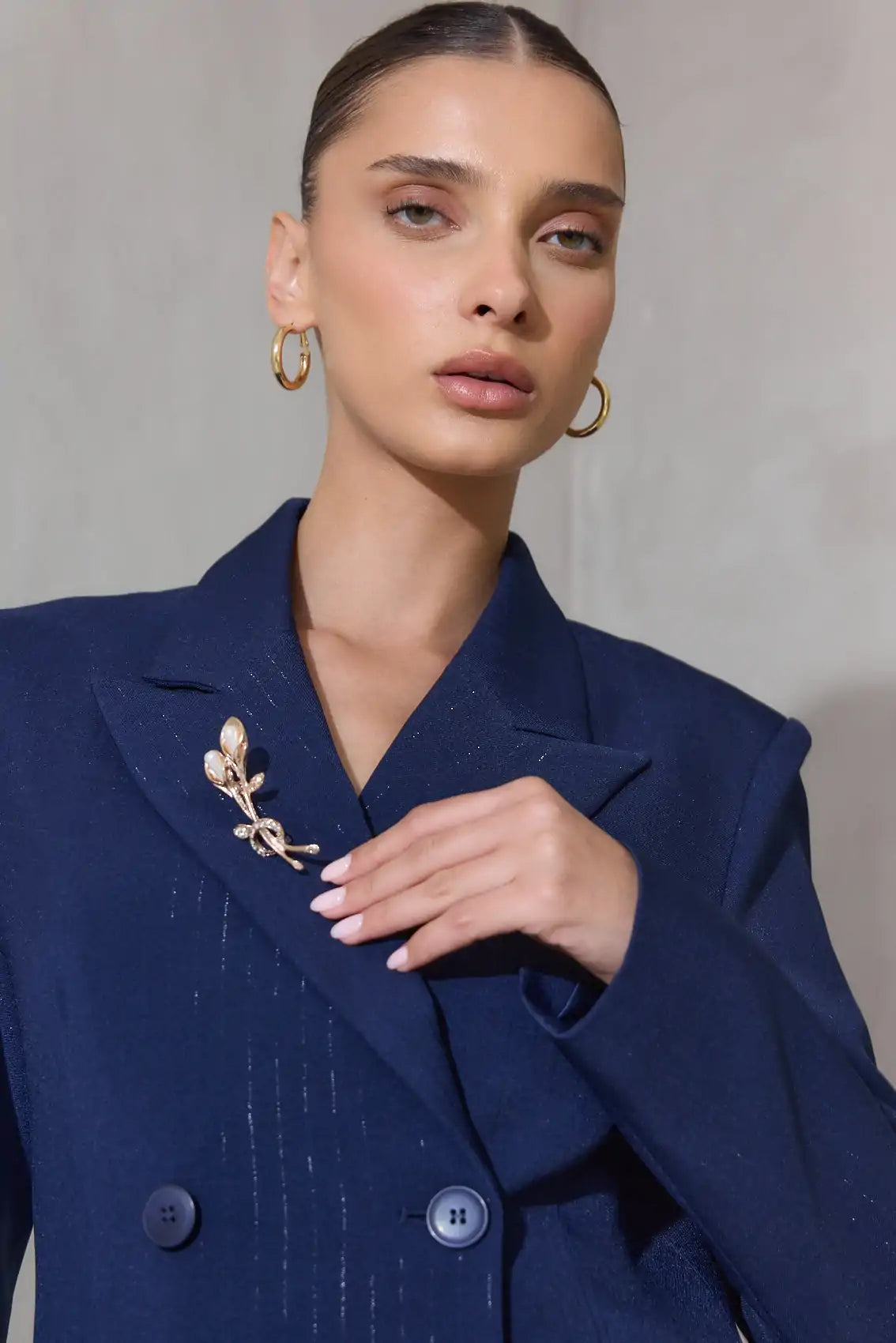 שמלה מחוייטת פסי לורקס