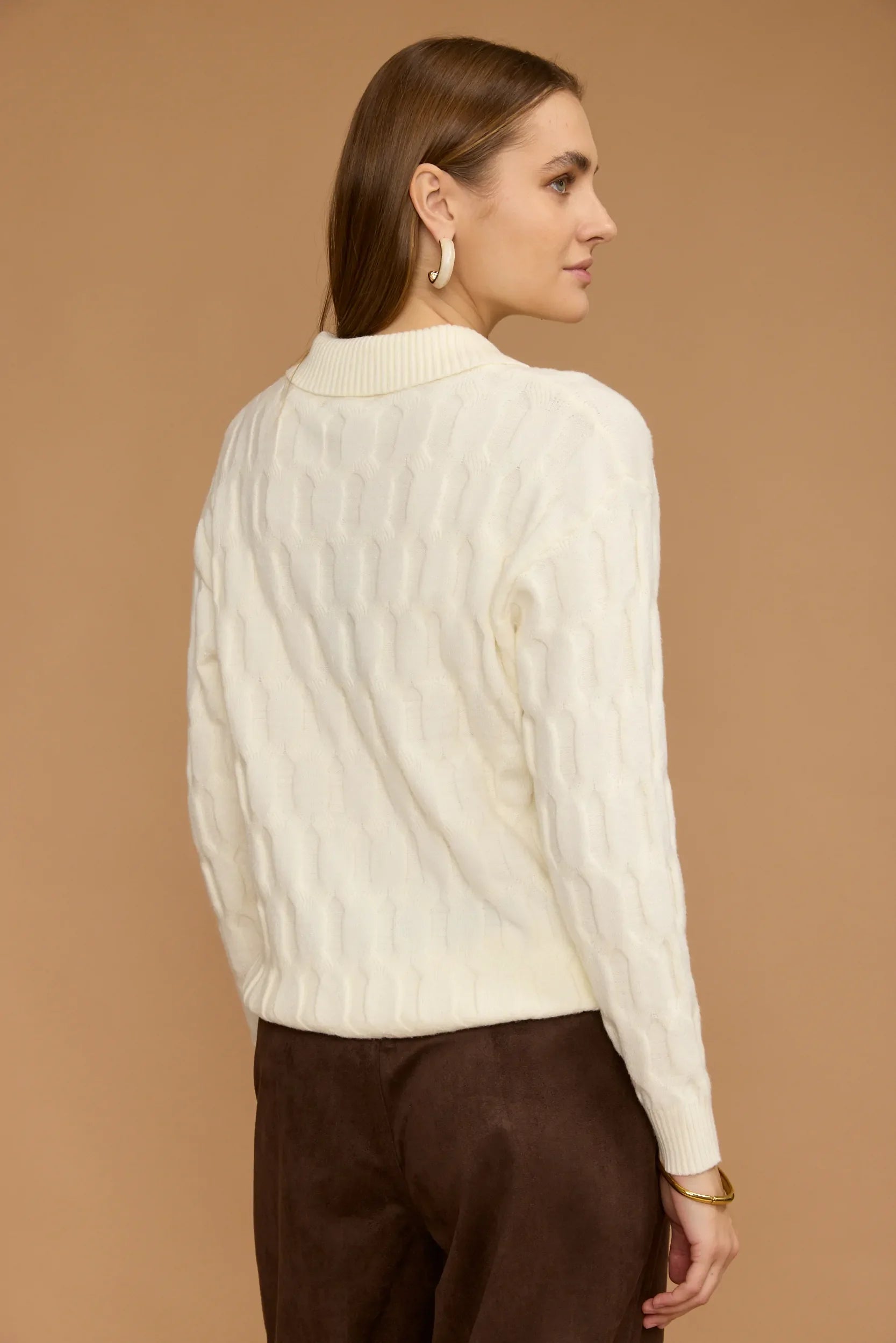 סריג צווארון רפלס