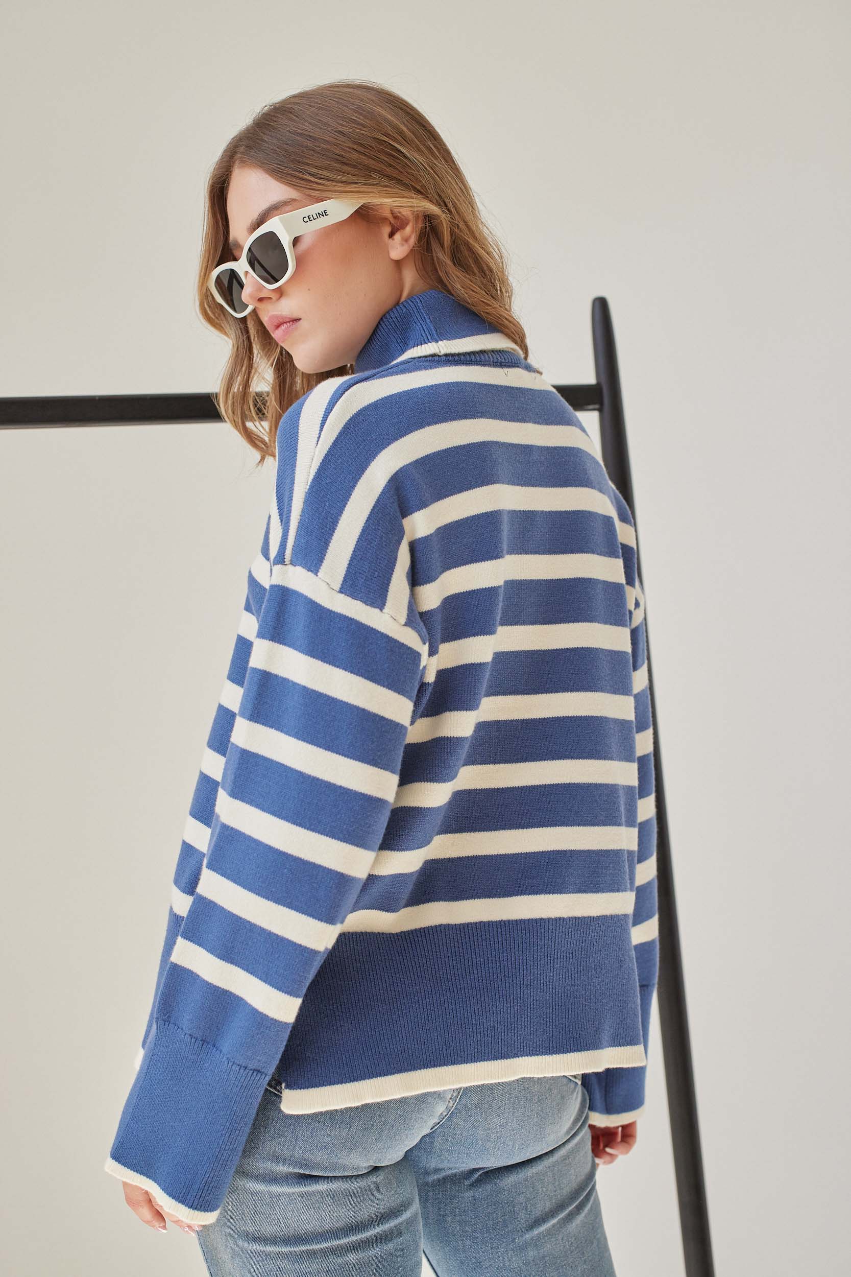 סריג גולף פסים