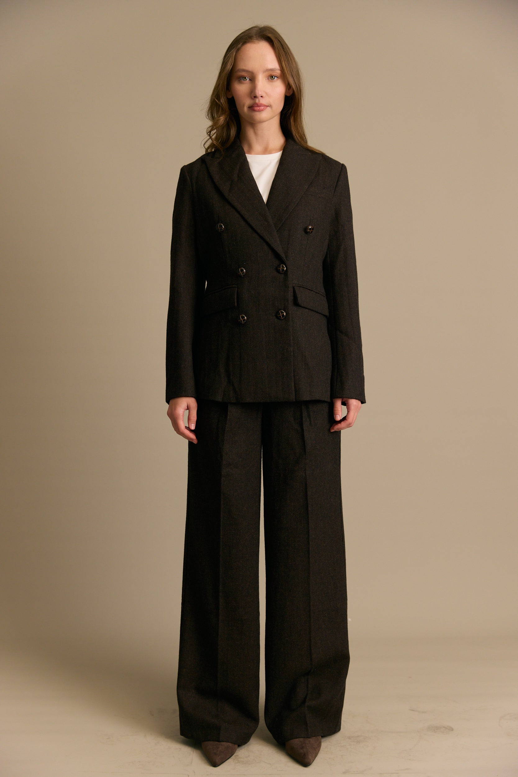 מכנס מחוייט רחב