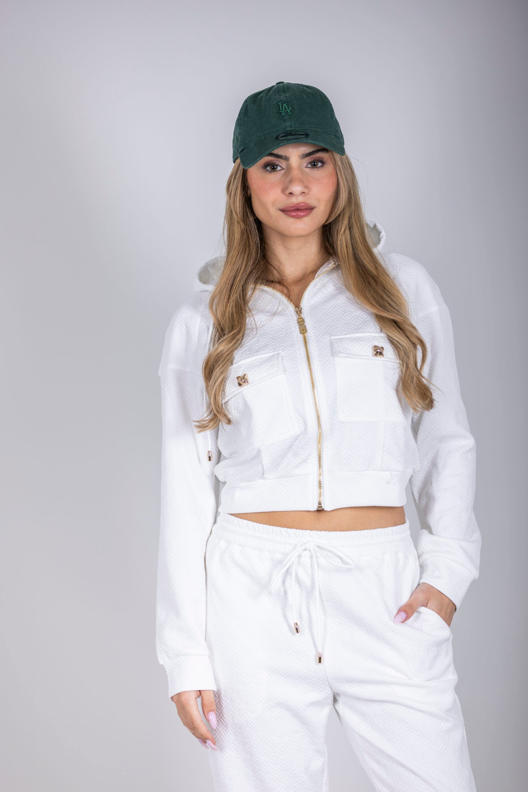 ז'קט ג'רזי טקסטורה רוכסן