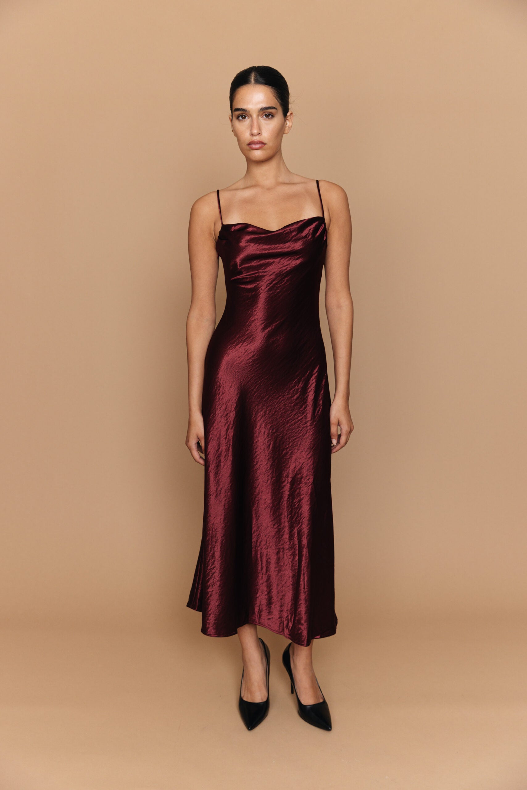 שמלת סאטן HAYA