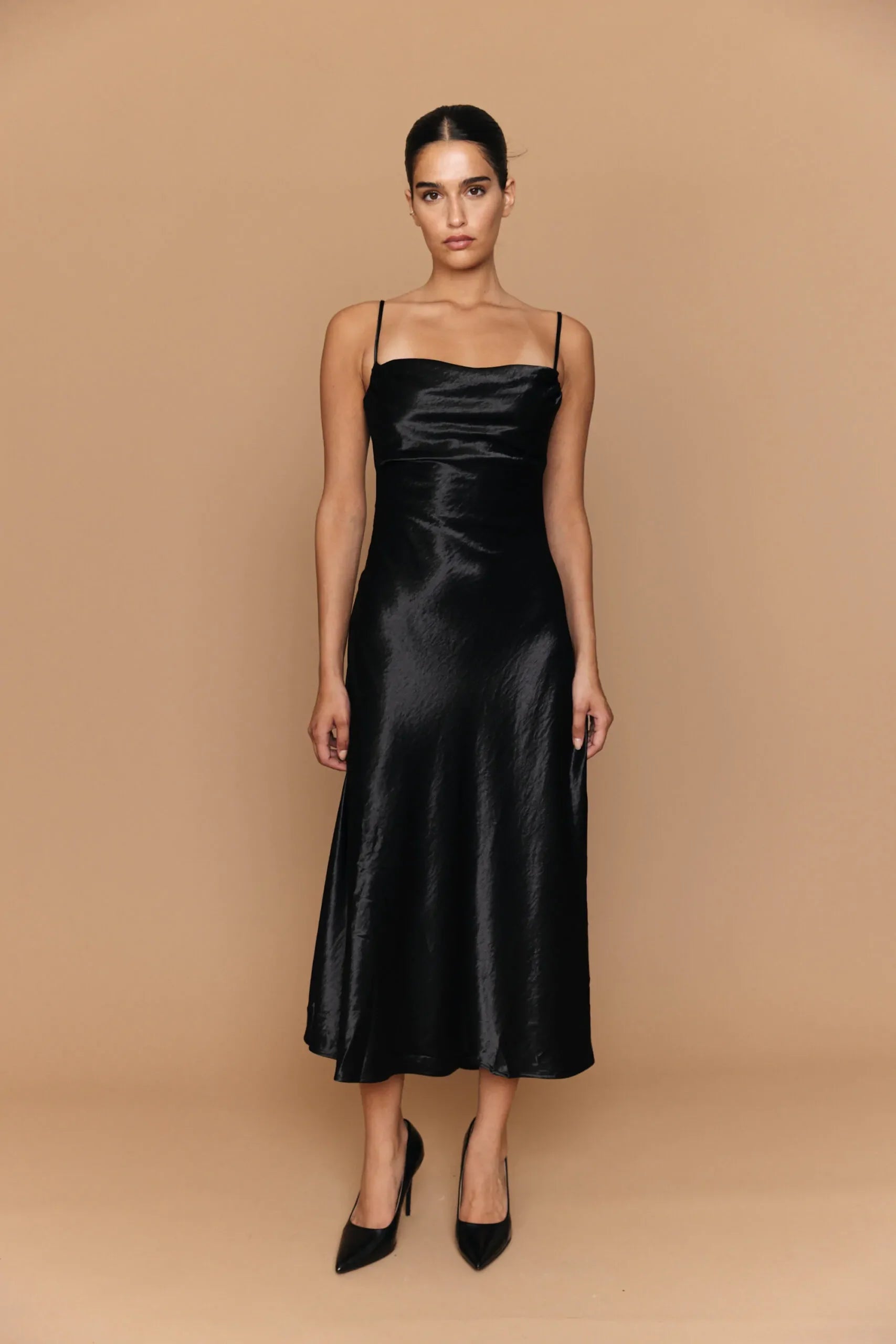 שמלת סאטן HAYA