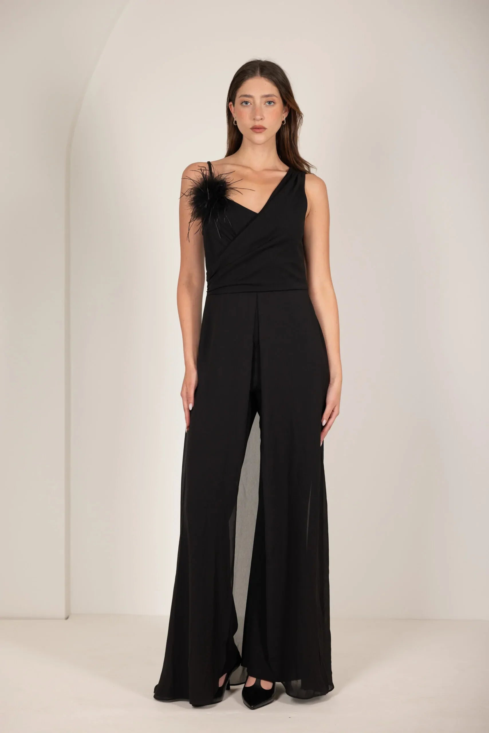 אוברול א-סימטרי שילוב