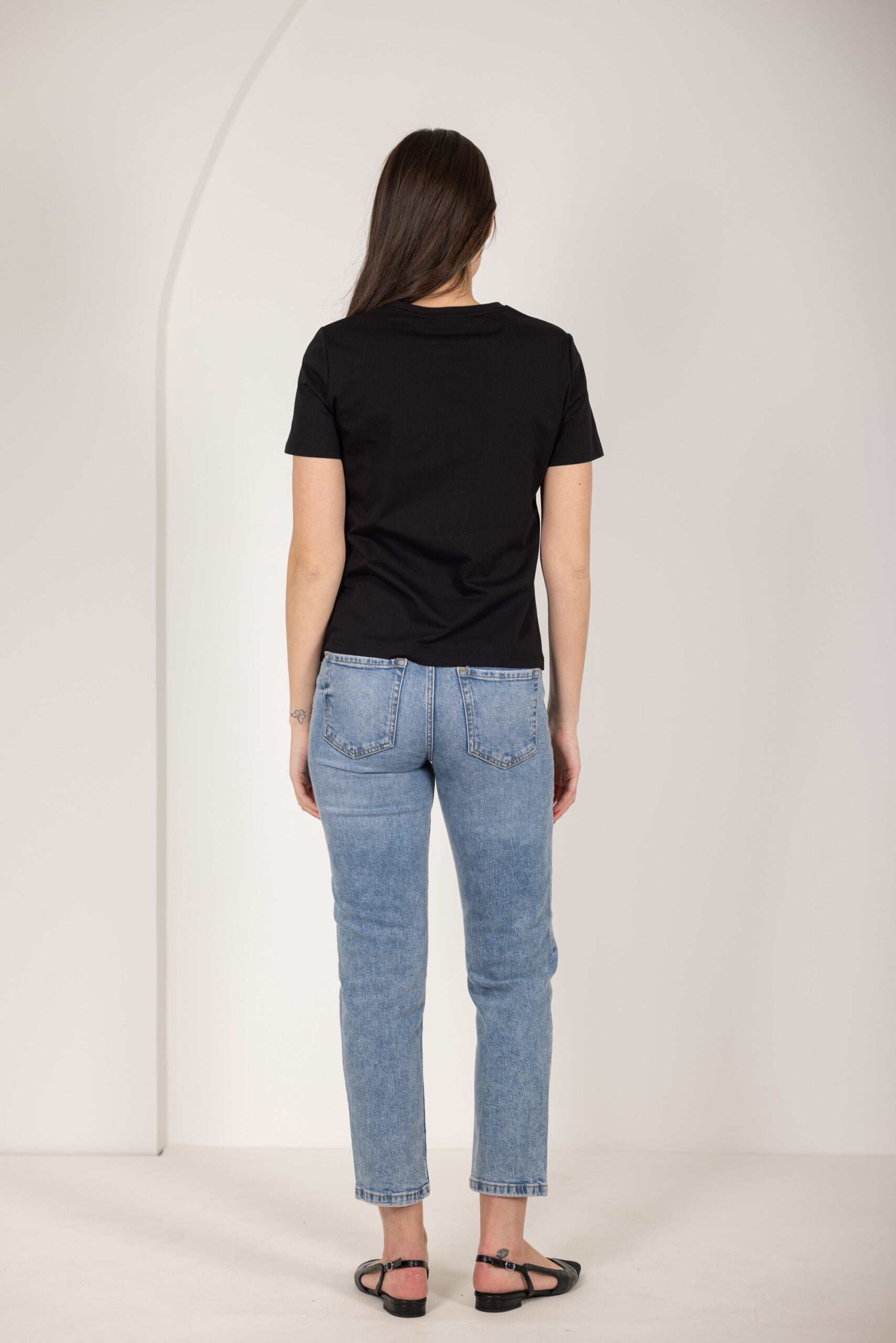 טי שירט מחשוף יהלומים