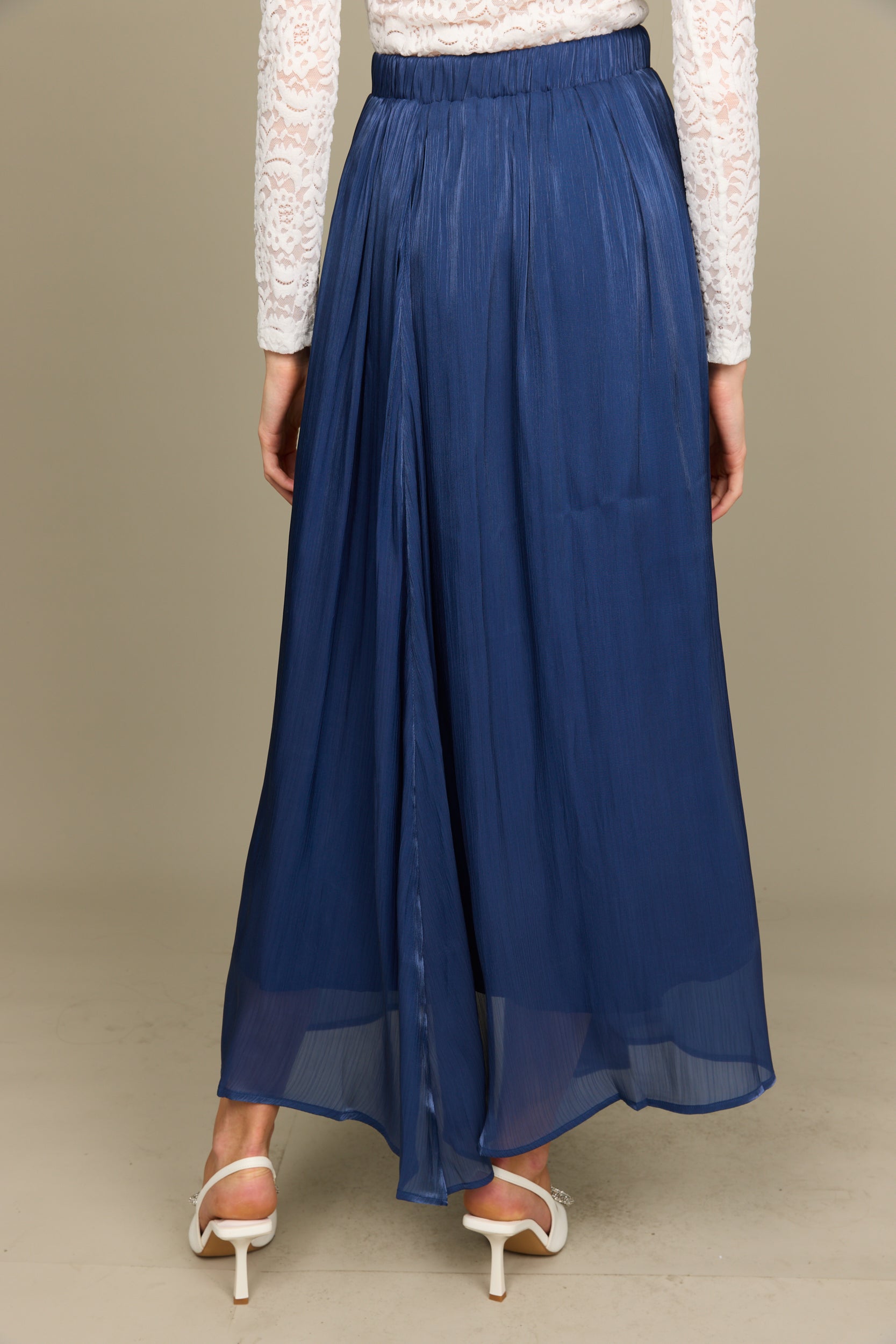חצאית מקסי שיפון