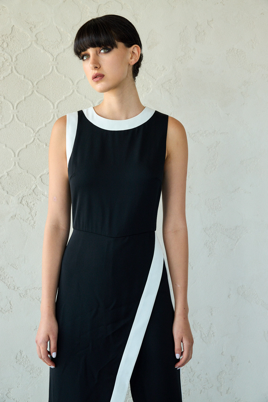 אוברול אסימטרי שילוב